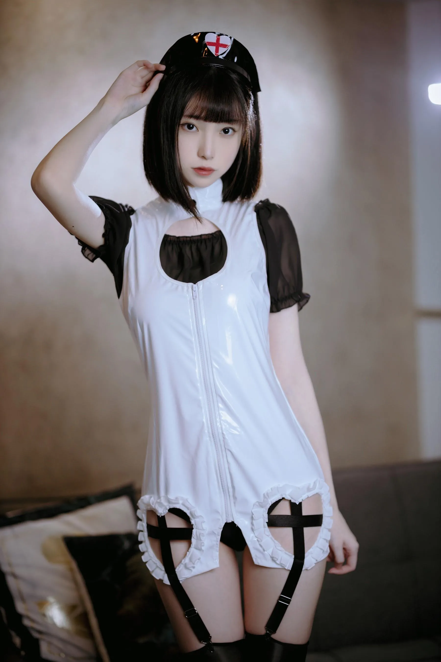 许岚LAN – NO.26 黑丝护士 [41P]插图1